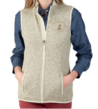 Load image into Gallery viewer, Adult Heathered Fleece Vest | Lighthouse Logo
