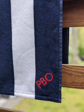 Load image into Gallery viewer, Cabana Stripe Beach Towel | Personalized