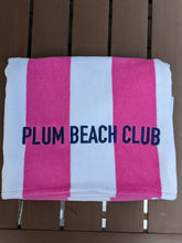 Load image into Gallery viewer, Cabana Stripe Beach Towel | Personalized