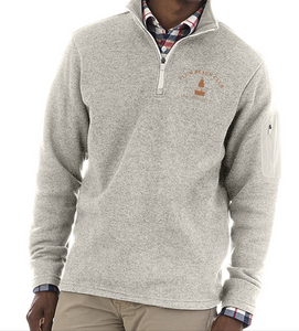 Adult Heathered Fleece Pullover | Lighthouse Logo