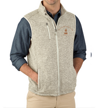 Load image into Gallery viewer, Adult Heathered Fleece Vest | Lighthouse Logo
