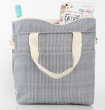 Load image into Gallery viewer, Insulated Stripe Tote Cooler
