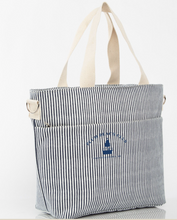 Load image into Gallery viewer, Insulated Stripe Tote Cooler
