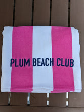 Load image into Gallery viewer, Cabana Stripe Beach Towel | Personalized
